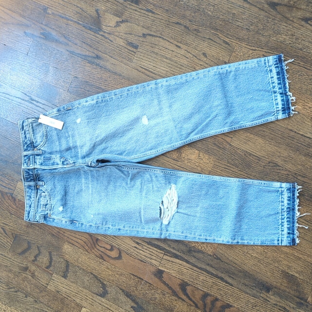 Banana Republic Distressed Crop Jeans Size 24